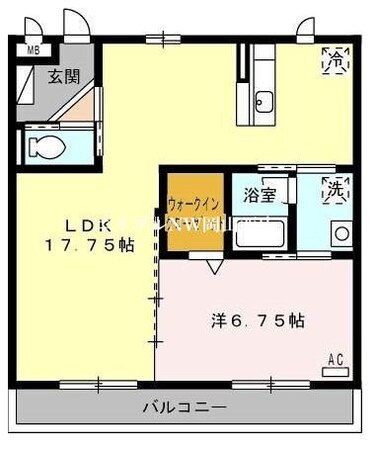 ホワイトローズの物件間取画像